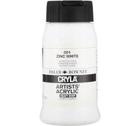 Daler-Rowney Cryla Acrylic 250 ml Zinc White, Professional Artists