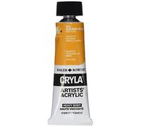 Daler-Rowney Cryla Acrylic 75 ml Golden Yellow, Professional Artists