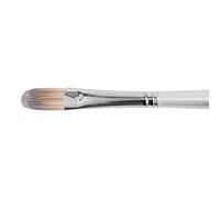 Daler-Rowney Cryla Acrylic Brush, Firm Synthetic Hair, Long Handle, Filbert, 8