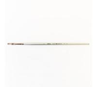 Daler-Rowney Cryla Acrylic Brush, Firm Synthetic Hair, Long Handle, Flat, 2