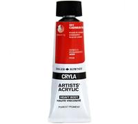 Daler Rowney Cryla Acrylic Paint 75ml - 75ML, CADMIUM RED