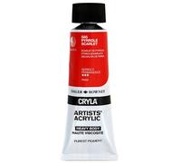 Daler-Rowney Cryla Acrylic 75 ml Pyrrole Scarlet, Professional Artists