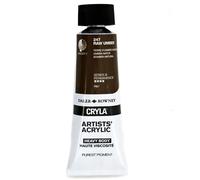 Daler Rowney Cryla Acrylic Paint 75ml - 75ML, RAW UMBER