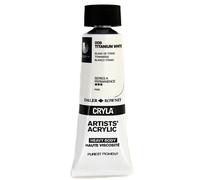 Daler Rowney Cryla Acrylic Paint 75ml - 75ML, TITANIUM WHITE