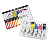 Daler-Rowney Designer's Gouache 6 x 15 ml Starter Process Set, Professional Artists