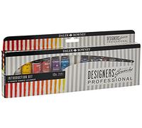 Daler Rowney Designers Gouache Introduction Paint Set, 12 Assorted Colours x 15ml Tubes, Ideal for Professional Watercolour & Gouache Artists