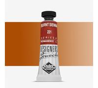 Daler-Rowney : Designers' Gouache Paint : 15ml : Burnt Sienna