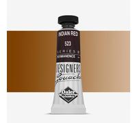 Daler-Rowney : Designers' Gouache Paint : 15ml : Indian Red