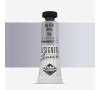 Daler-Rowney : Designers' Gouache Paint : 15ml : Silver (Imitation)