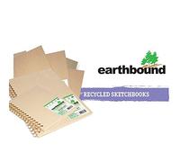 Daler-Rowney Earthbound, Artbook, Lightly Textured, 110 gsm, 70lb, Spiral Bound, Hardback, Portrait, A5 - 5.8 x 8.3in - 14.8 x 21 cm, Tan, 80 Sheets