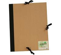 Daler-Rowney Earthbound, Portfolio, with Ribbon Ties and Flaps, A2 - approx. 16.5 x 23.4in - 42 x 59.4 cm, Tan