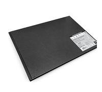Daler-Rowney Ebony 160gsm A4 Lightly Textured Landscape Hardback Sketchbook, Perfect Bound, 54 White Sheets, Ideal for Professional Artists & Students