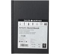 Daler Rowney Ebony Hardback Portrait Sketchbook - A6