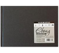 Daler Rowney Ebony Hardback Sketchbook - Landscape A5