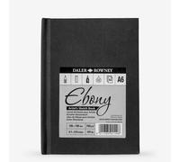 Daler Rowney Ebony Hardback Portrait Sketchbook - A6