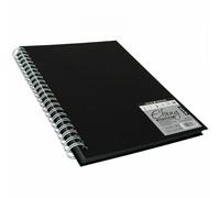 Daler Rowney Ebony Spiral Sketchbook Black Paper - A4 Portrait