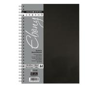 Daler Rowney Ebony Spiralbound Portrait Sketchbook A3, A4, A5, A6 - A4