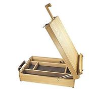 Daler-Rowney Edinburgh Adjustable Table Easel, Art Supplies Storage, 100% Beechwood, All Art Mediums, Ideal for Professional Artists & Students