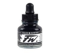 Daler-Rowney FW Acrylic Ink, Glass Bottle with Dropper, 1oz - 29.5 ml, Payne's Grey