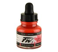 Daler-Rowney FW Acrylic Ink, Glass Bottle with Dropper, 1oz - 29.5 ml, Process Magenta