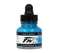 Daler-Rowney FW Acrylic Ink, Glass Bottle with Dropper, 1oz - 29.5 ml, Purple Lake