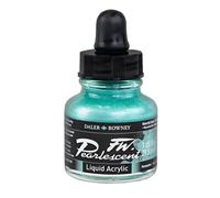 Daler-Rowney : FW Artists' Ink : 29.5ml : Pearl Waterfall Green