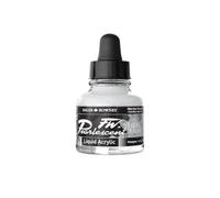 Daler-Rowney FW Acrylic Ink, Glass Bottle with Dropper, 1oz - 29.5 ml, White Pearl