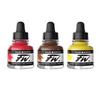 Daler-Rowney FW Acrylic Ink, Glass Bottle with Dropper, 1oz - 29.5 ml, Payne's Grey