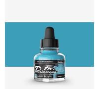 Daler - Rowney FW 29.5ml Acrylic Pearl Liquid Bottle - Sun-up Blue