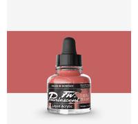 Daler-Rowney FW Acrylic Ink, Glass Bottle with Dropper, 1oz - 29.5 ml, Volcano Red