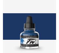 Daler-Rowney FW Acrylic Ink, Glass Bottle with Dropper, 1oz - 29.5 ml, Prussian Blue Hue