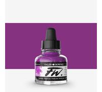 Daler-Rowney FW Acrylic Ink, Glass Bottle with Dropper, 1oz - 29.5 ml, Purple Lake