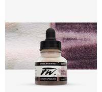 Daler-Rowney FW Acrylic Ink, Glass Bottle with Dropper, 1oz - 29.5 ml, Shimmering Red