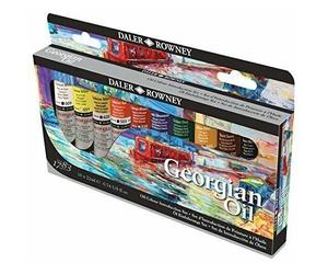 Daler Rowney Georgian Oil Introduction Set 22ml 10pk