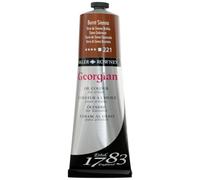Daler-Rowney Georgian Oil Paint PR101 225ml Burnt Sienna For Artists