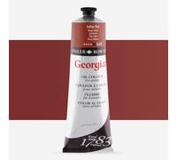 Daler-Rowney : Georgian Oil Paint : 225ml : Indian Red