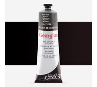 Daler-Rowney : Georgian Oil Paint : 225ml : Ivory Black