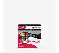 Daler-Rowney 111900150 Georgian Oil Colour Paint Starter Set 6 x 22ml