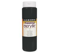 Daler Rowney Graduate Acrylic 500ML Pearl Black