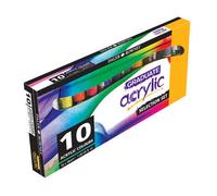 Daler Rowney Graduate 38ml Acrylic Paint Set 10 Assorted Colours