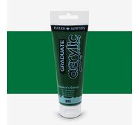 Daler-Rowney : Graduate Acrylic Paint : 120ml : Hooker's Green