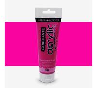 DALER GRADUATE ACRYLIC 120ML PERMANENT ROSE, none