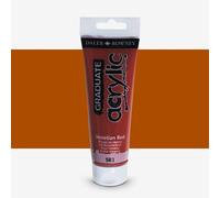 Daler-Rowney : Graduate Acrylic Paint : 120ml : Venetian Red