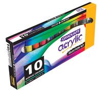 Daler Rowney Graduate Acrylic Paint Introduction Set 10 x 38ml D123900010