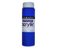 Daler-Rowney Graduate Acrylic Paint, Plastic Bottle, 16.91oz - 500 ml, Cobalt Blue Hue