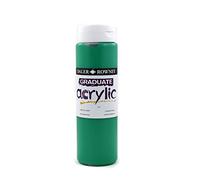 Daler-Rowney Graduate Acrylic Paint, Plastic Bottle, 16.91oz - 500 ml, Emerald Green