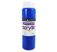 Daler-Rowney D123500159 DAL GRADUATE ACRYLIC 500ML PRIMARY BLUE