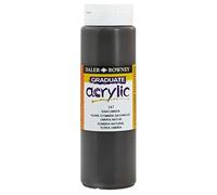 Daler-Rowney Graduate Acrylic Paint, Plastic Bottle, 16.91oz - 500 ml, Raw Umber