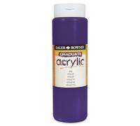 Daler-Rowney Graduate Acrylic Paint, Plastic Bottle, 16.91oz - 500 ml, Violet