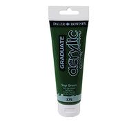 DALER GRADUATE ACRYLIC 120ML SAP GREEN, Green